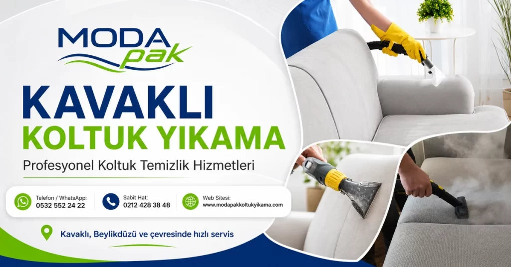 ModaPAK Halı ve Koltuk Yıkama Kavaklı koltuk yıkama hizmeti görseli
