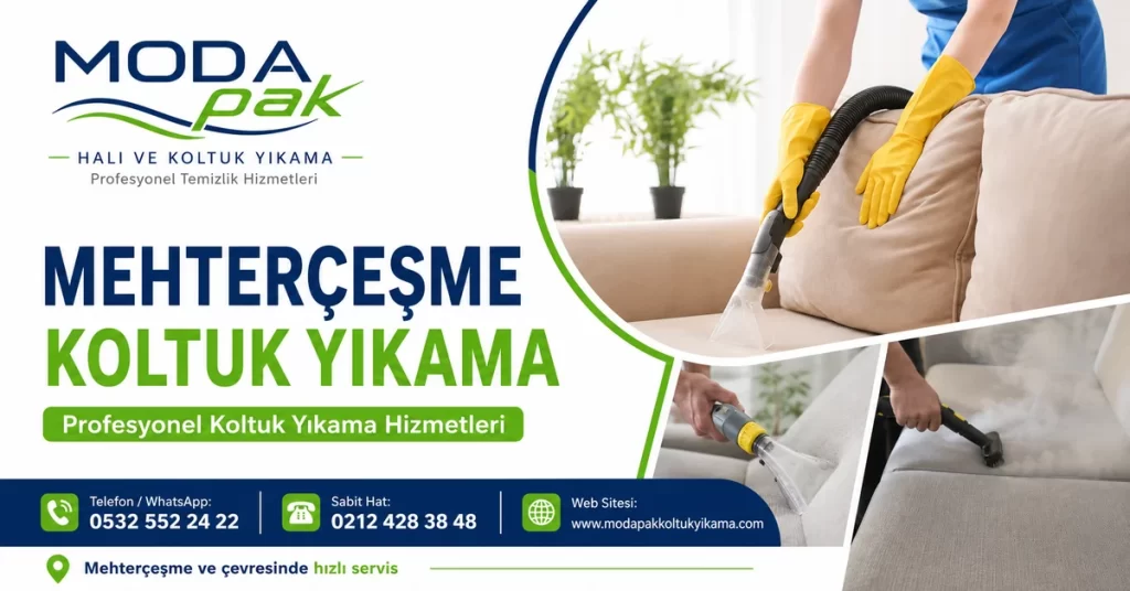 ModaPAK Halı ve Koltuk Yıkama Mehterçeşme koltuk yıkama hizmeti görseli