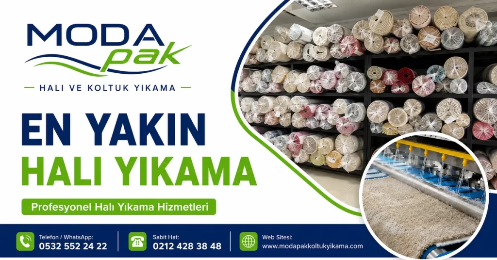 ModaPAK Halı ve Koltuk Yıkama en yakın halı yıkama hizmeti görseli
