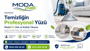 ModaPAK Halı ve Koltuk Yıkama hakkımızda sayfası temizlik hizmetleri görseli