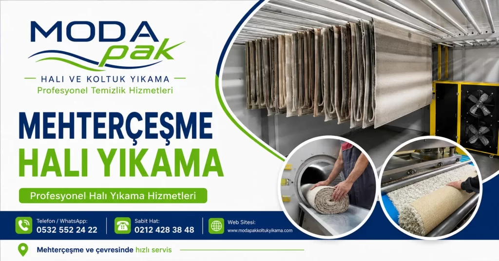 ModaPAK Halı ve Koltuk Yıkama Mehterçeşme halı yıkama hizmeti görseli